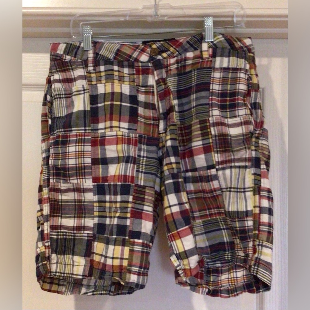 Men’s madras shorts